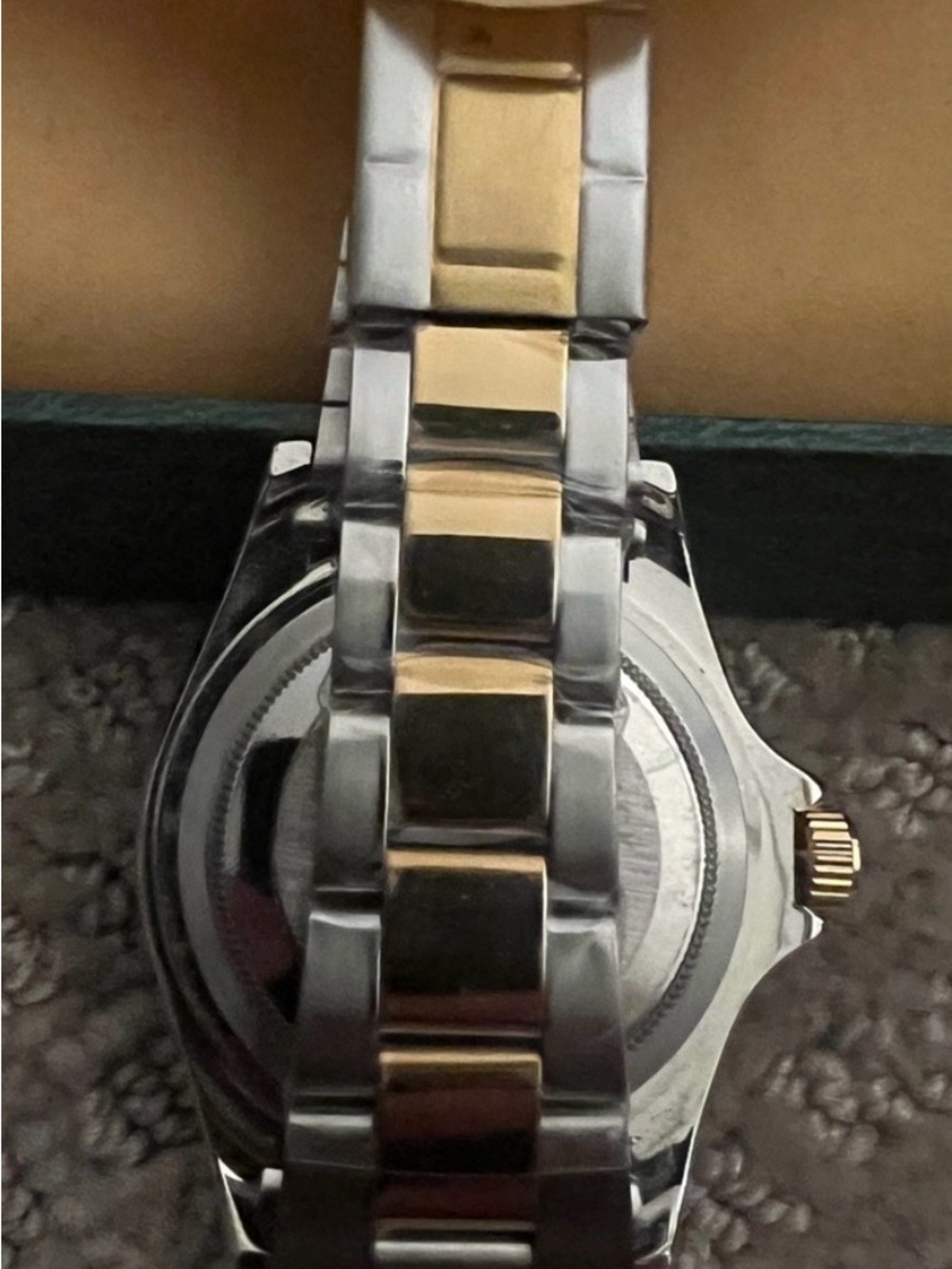 New Luxury Watch Men's Two Tone Gold/Silver 43mm - Picture 3 of 4